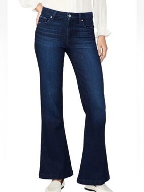 Paige Genevieve Novela Dark Wash Women's High Rise Bootcut Flare Jeans 27